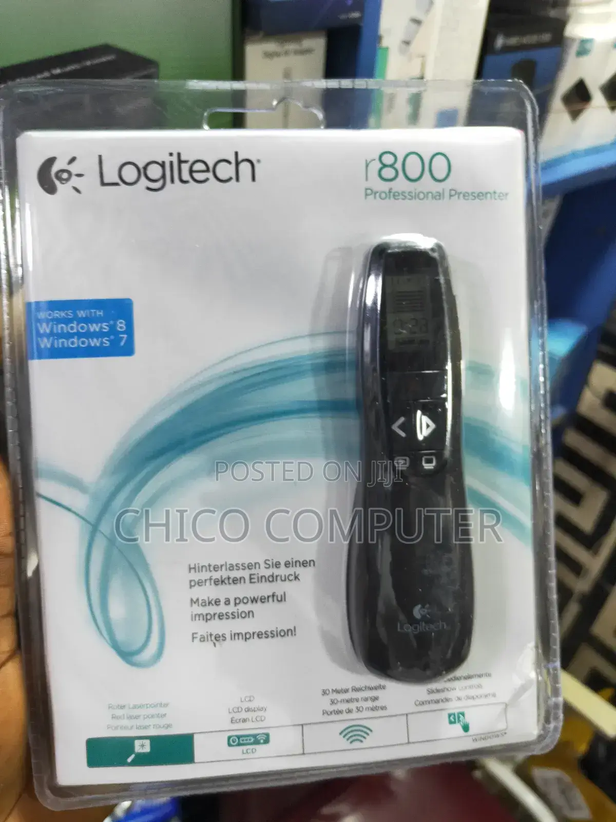 R800 Logitech Pointer
