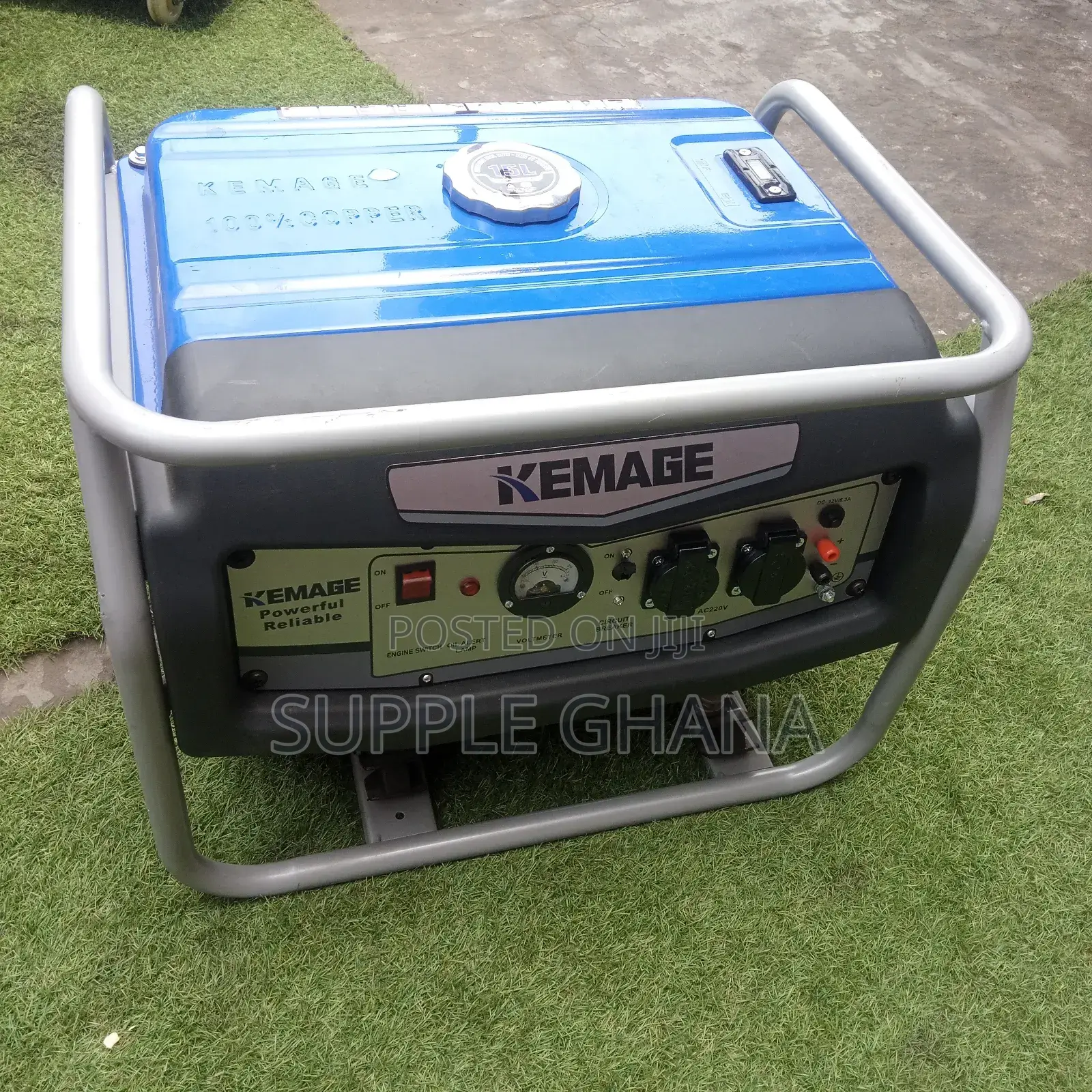 Normal Start Petrol Kemage 7.0kva Generator Standard Strong