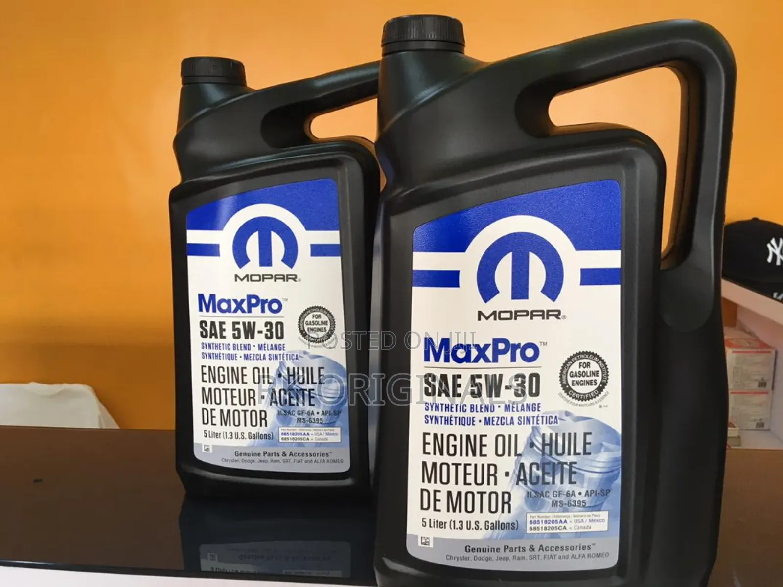 Mopar Maxpro Oil 5w30 5l Engine Oil Imported From Usa