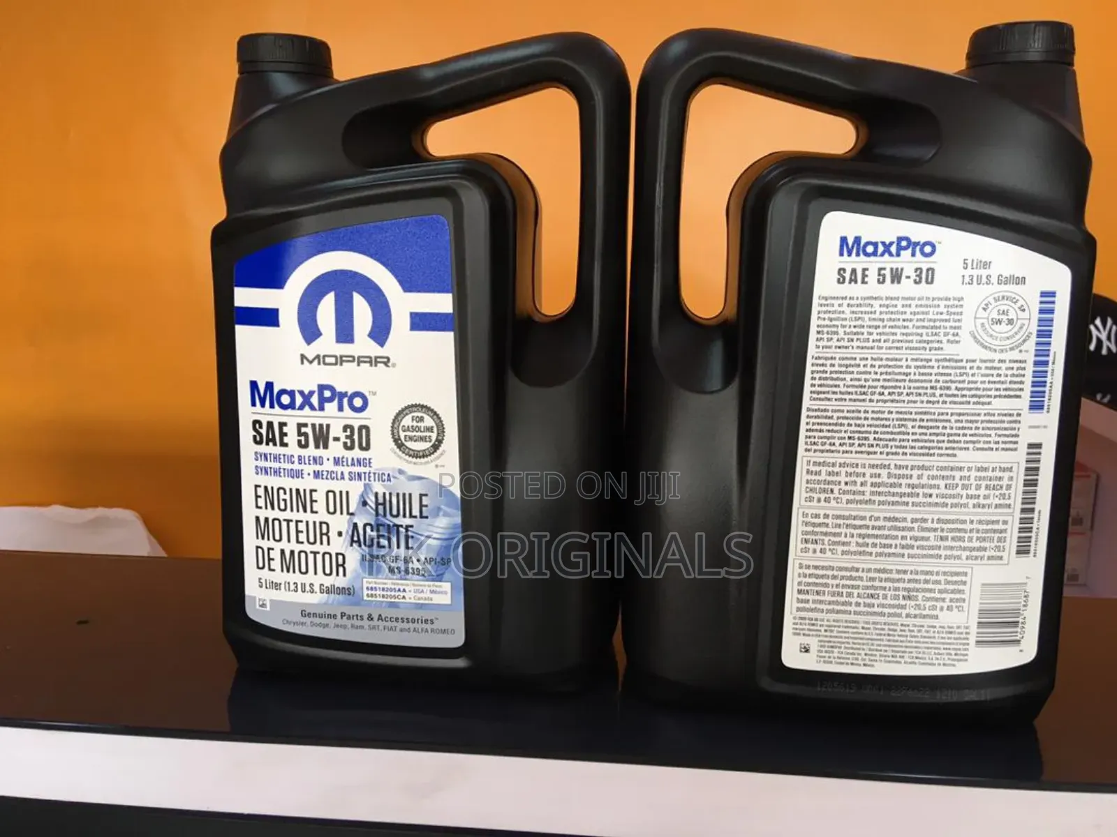 Mopar Maxpro Oil 5w30 5l Engine Oil Imported From Usa