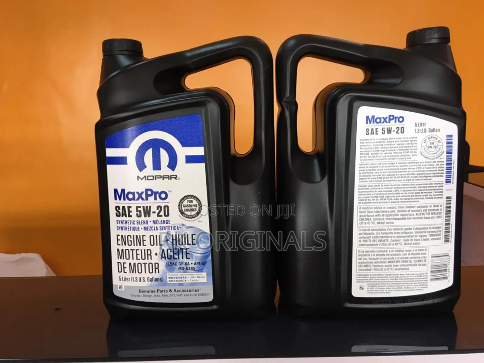 Mopar Maxpro 5w20 5l Engine Oil Imported From Usa