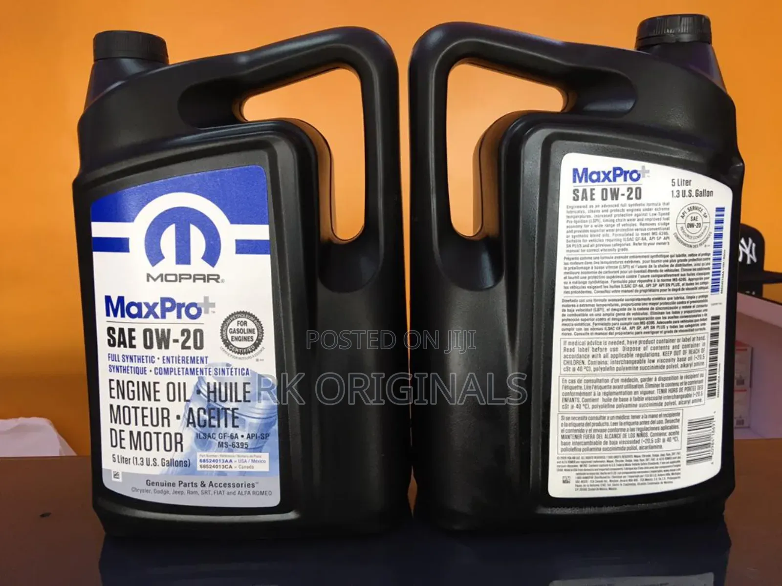Mopar Maxpro 0w20 5l Engine Oil Imported From Usa