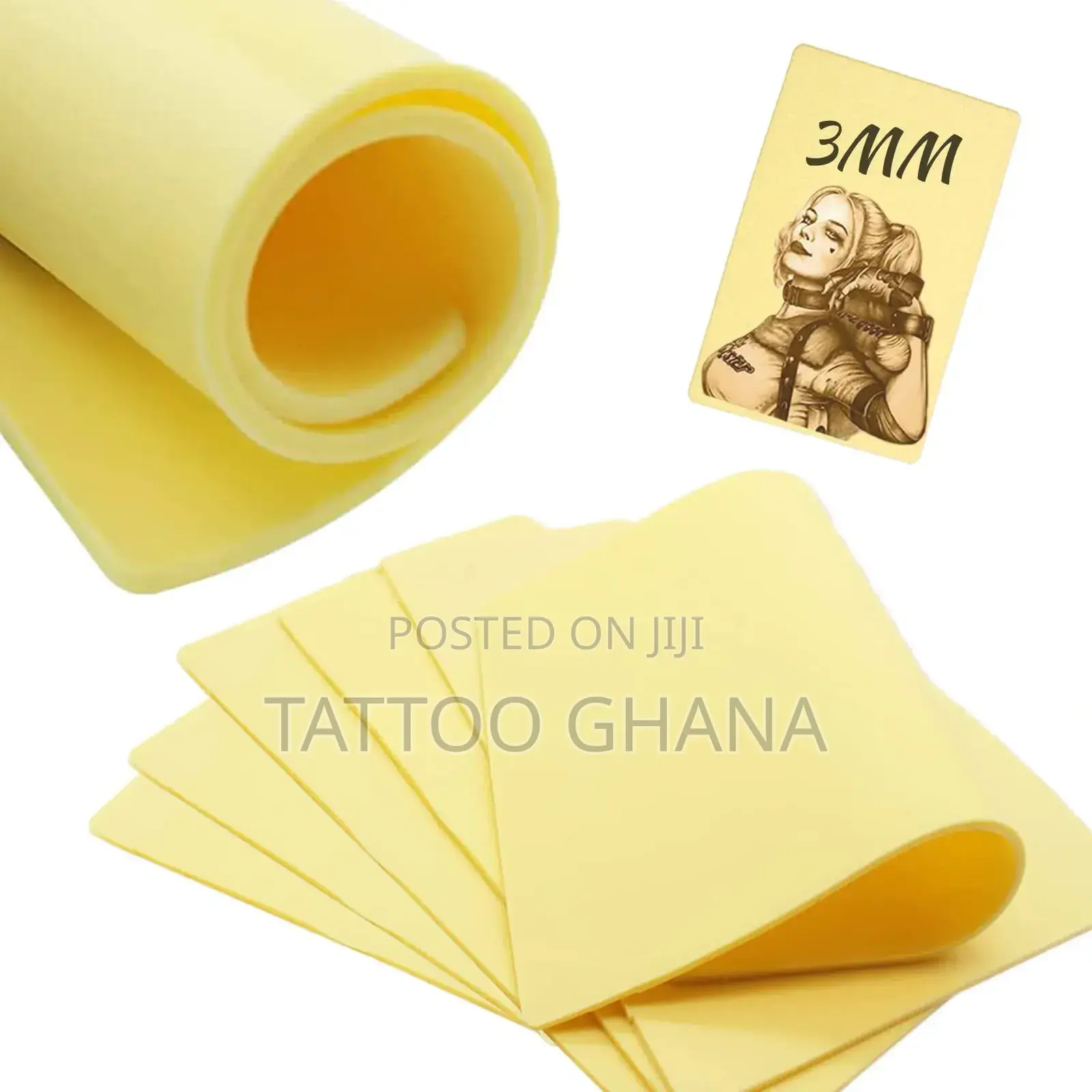 3mm Tattoo Practice Skin