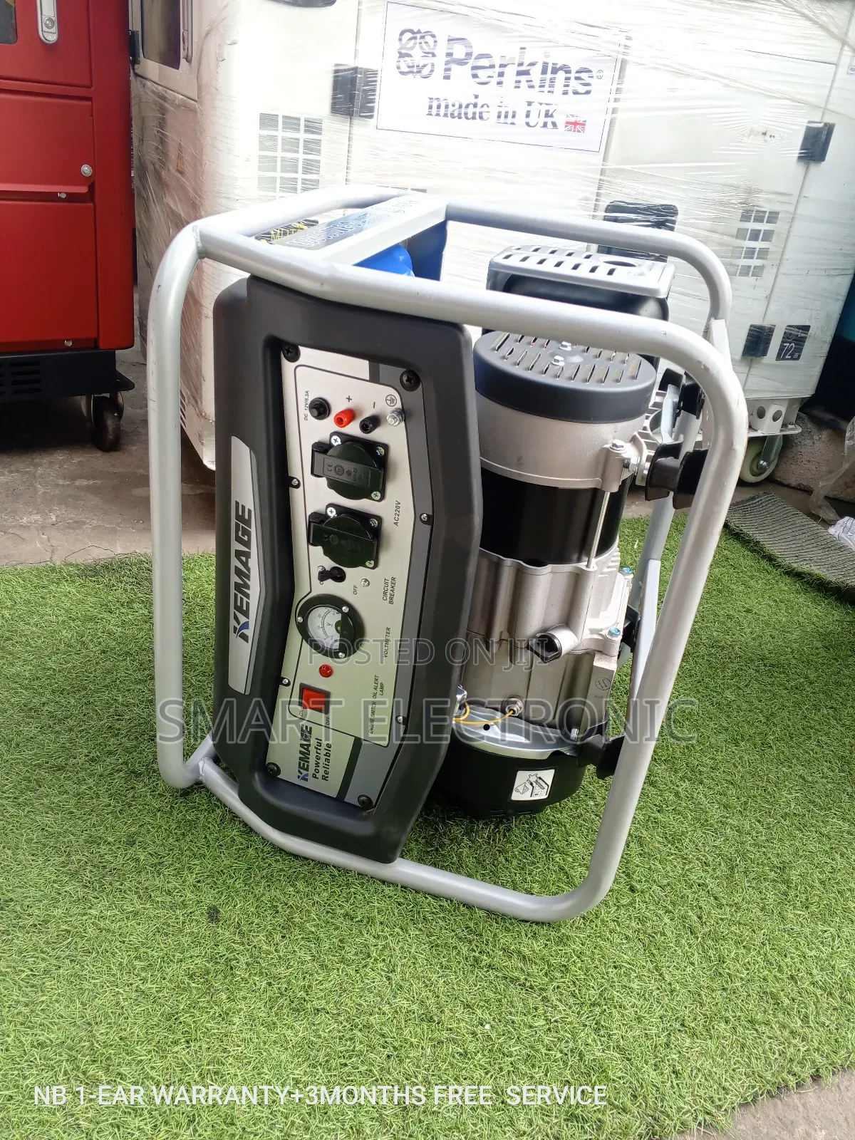 Kemage Geneset Silent Petrol 7.0kw 8000W Inverter Generator