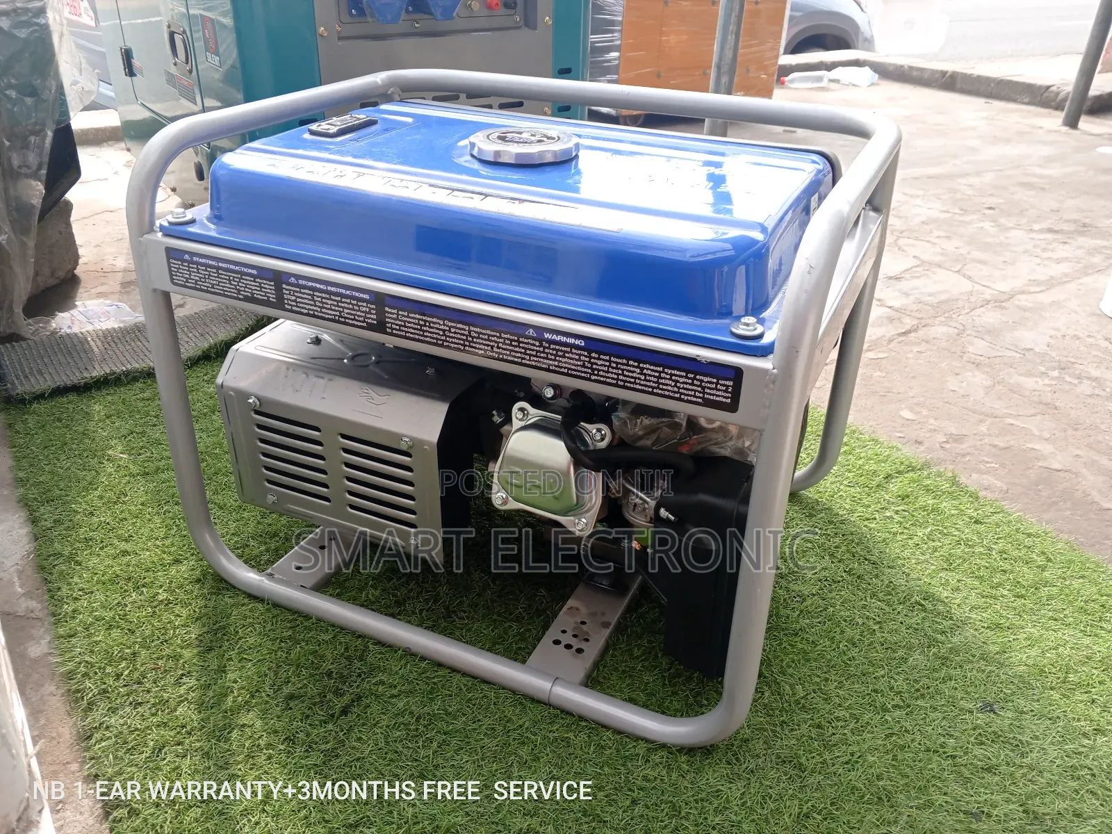 Generator Silent Petrol 7.0kva 8000W 100% Copper Kemage
