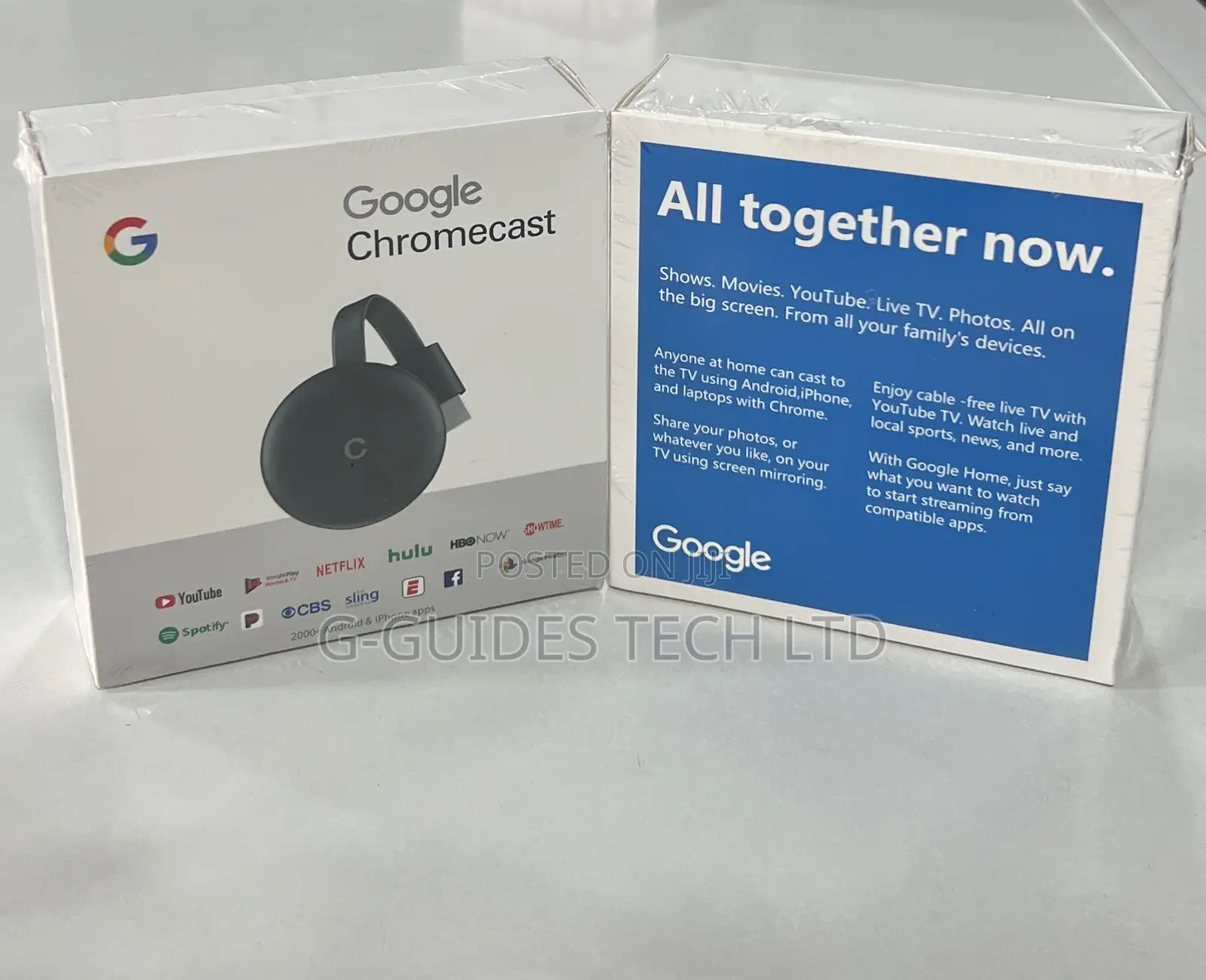 Google Chromecast Streaming Device From Phone to Tv