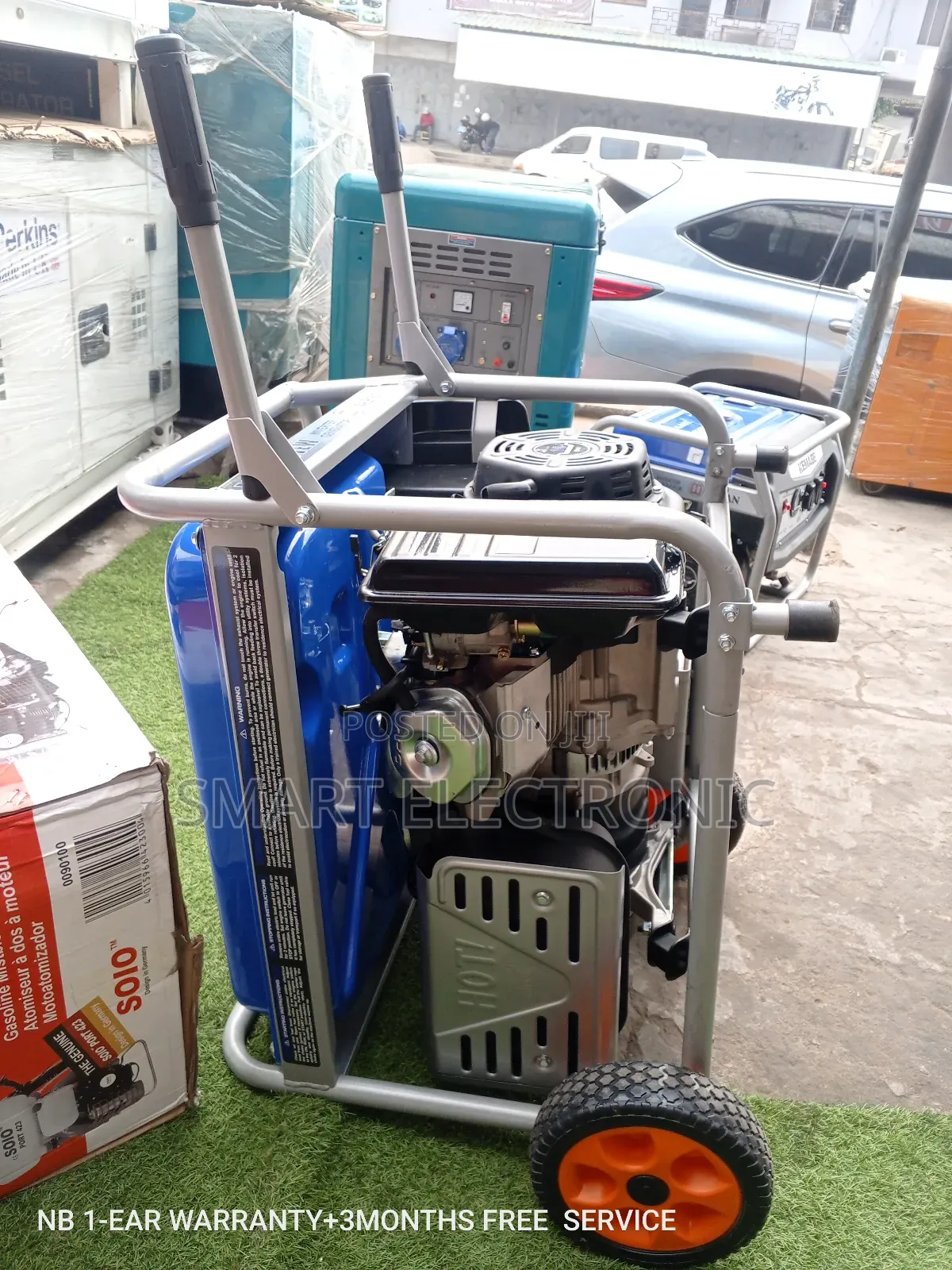 Ecoolmax Geneset Silent Petrol 14000W Inverter Generator