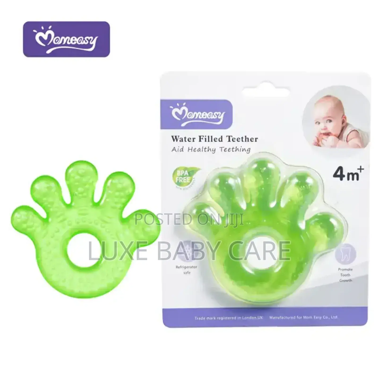 Baby Teether / Water Filled Teether (Momeasy) 4m+