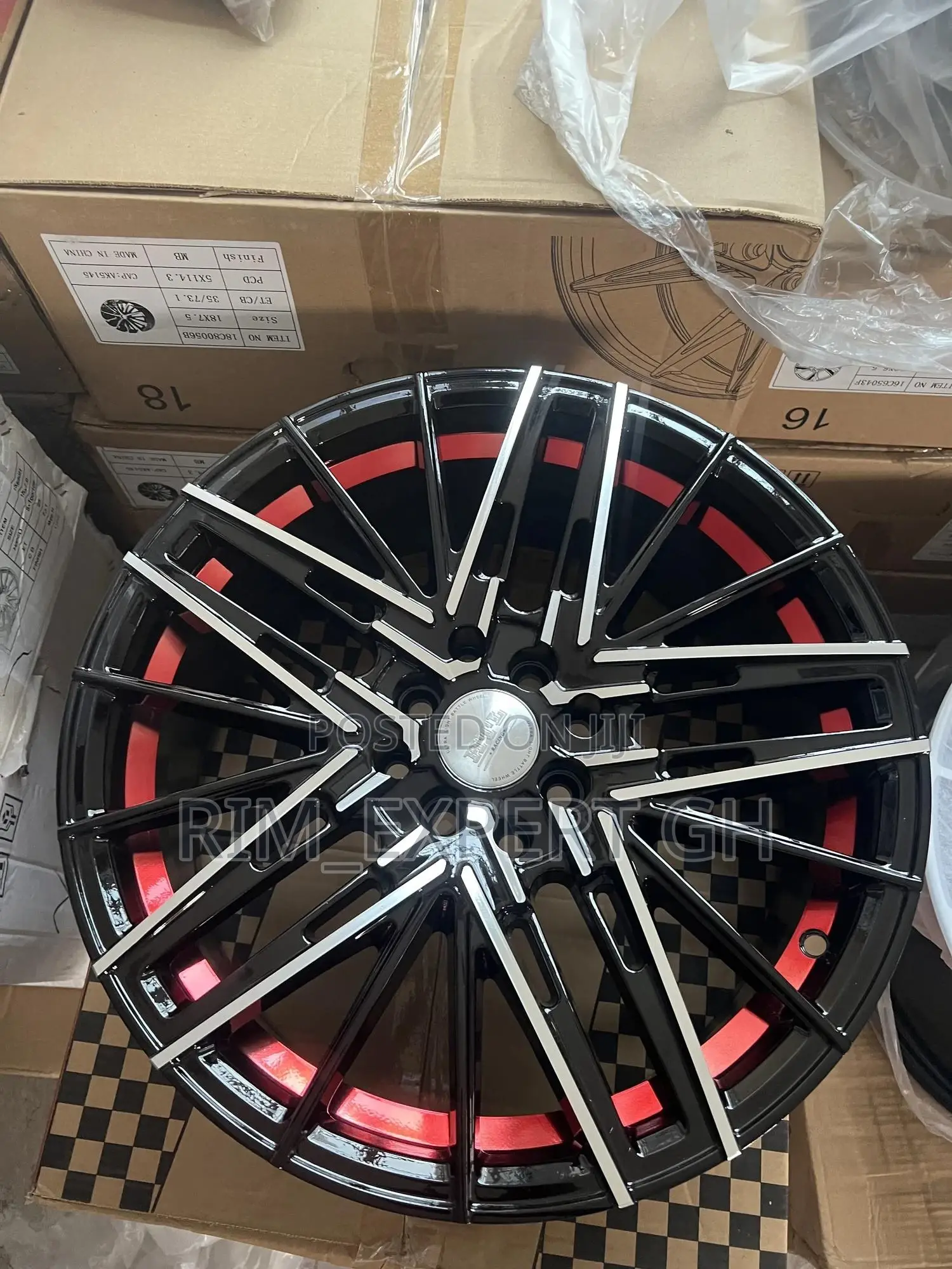 Toyota Yaris Rim 17 Specking Rim