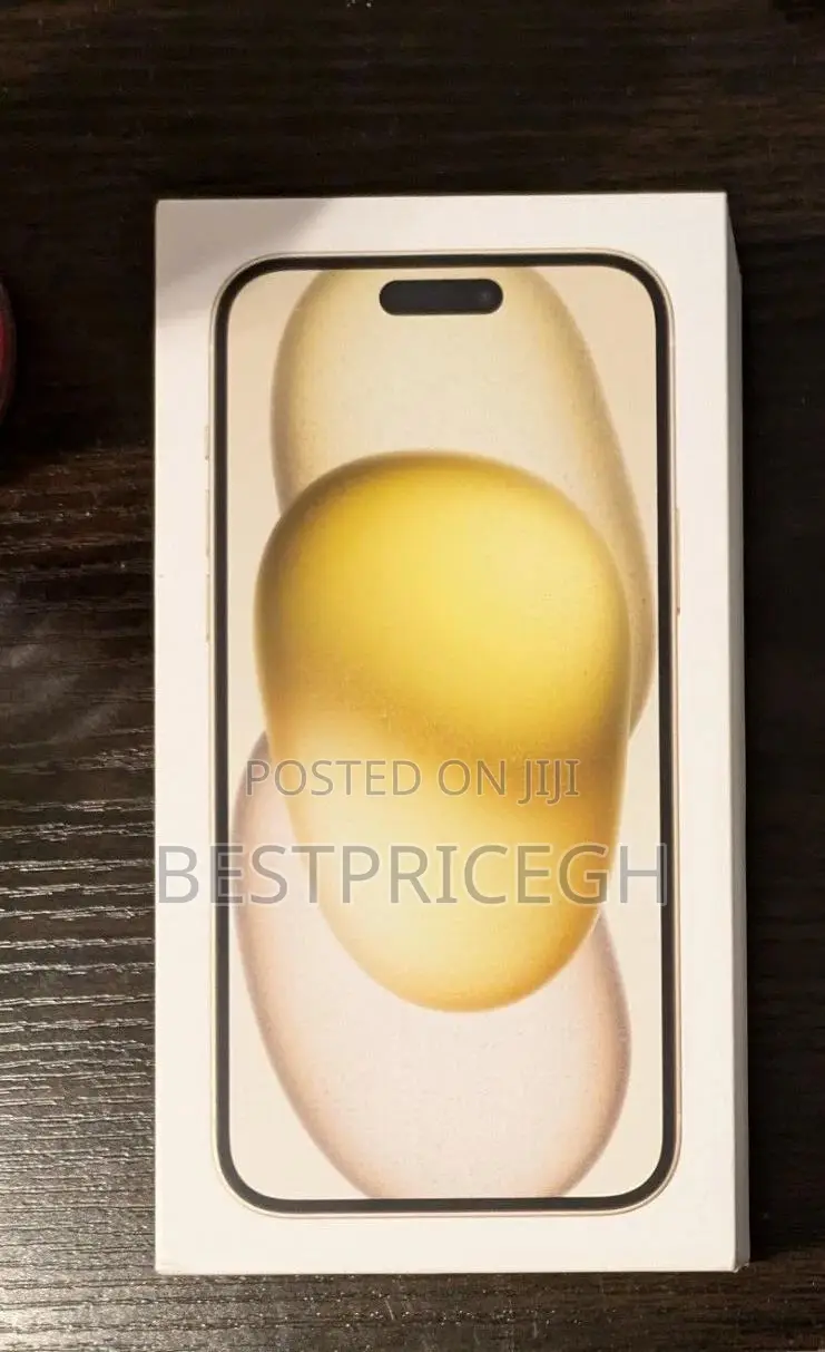 New Apple iPhone 15 Plus 256 GB Yellow