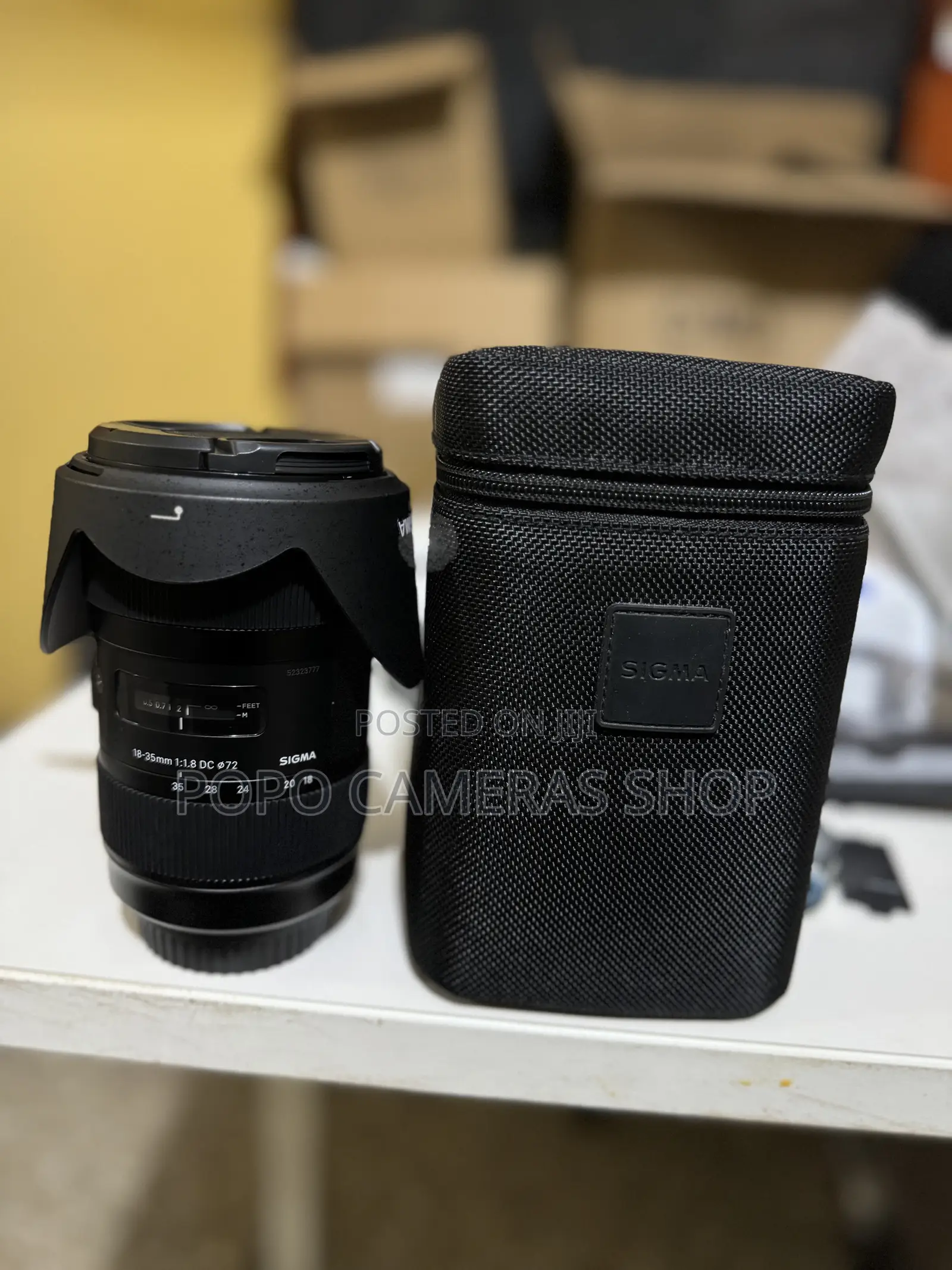 Sigma Arts 18-35mm F1.8 For Canon