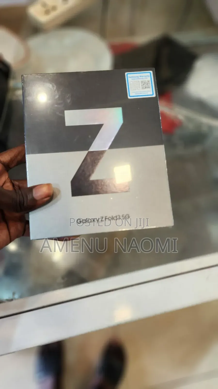 New Samsung Galaxy Z Fold3 5G 256 GB Black