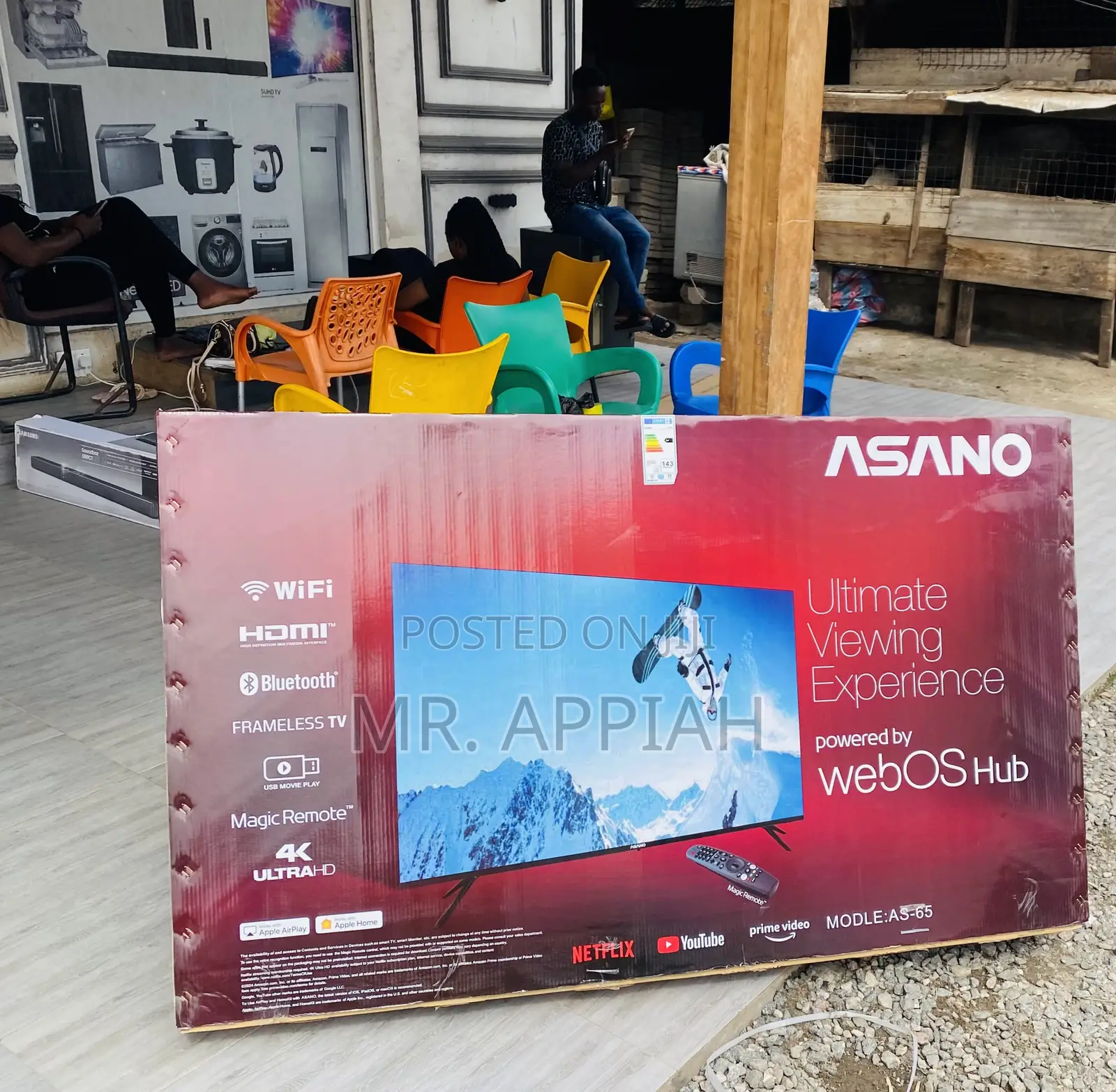 Quality Asano 65 Inch Uhd Smart Webos Television 
