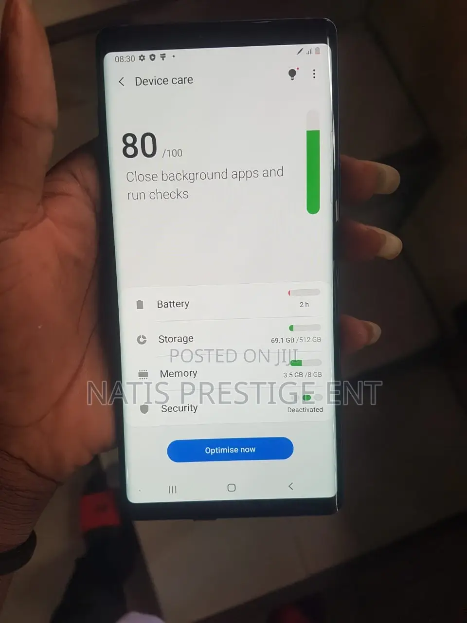 New Samsung Galaxy Note 9 512 GB Blue