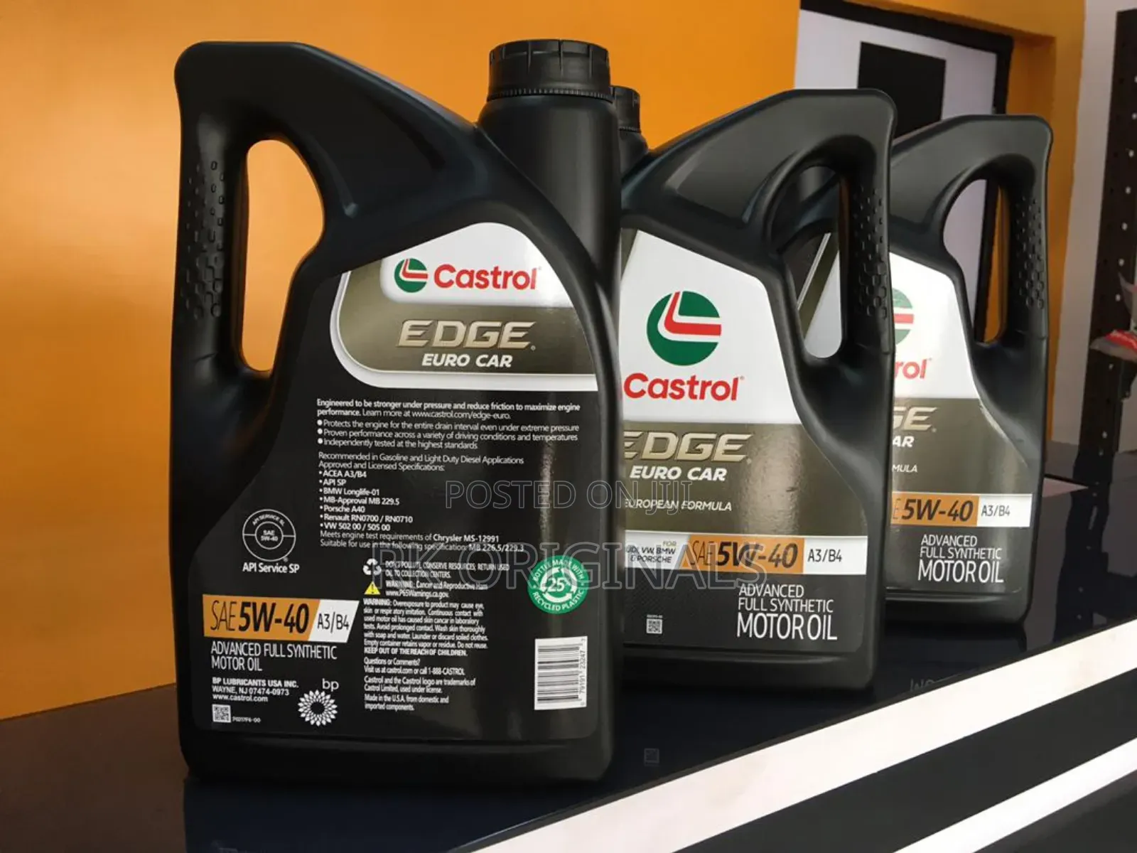 Castrol Edge 5w40 Oil Euro Car 5l  Imported From Usa 🇺🇸
