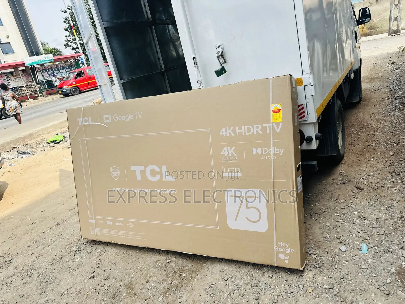 TCL 75”P635) Uhd Smart