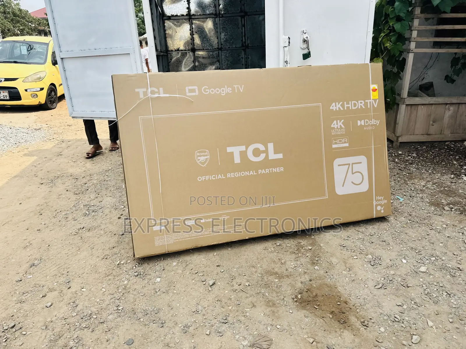 Get a New TCL 75”P635 Uhd Smart