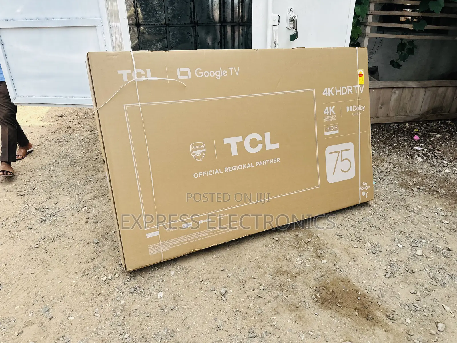 Get a New TCL 75”P635 Uhd Smart