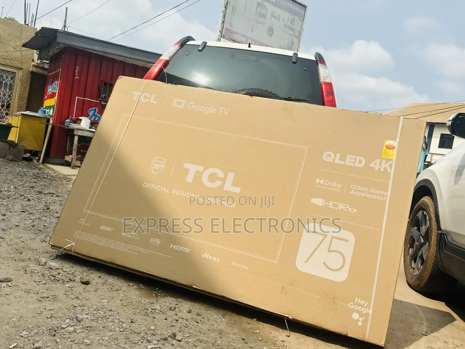 Very Cool QLED Smart TCL 75”C646
