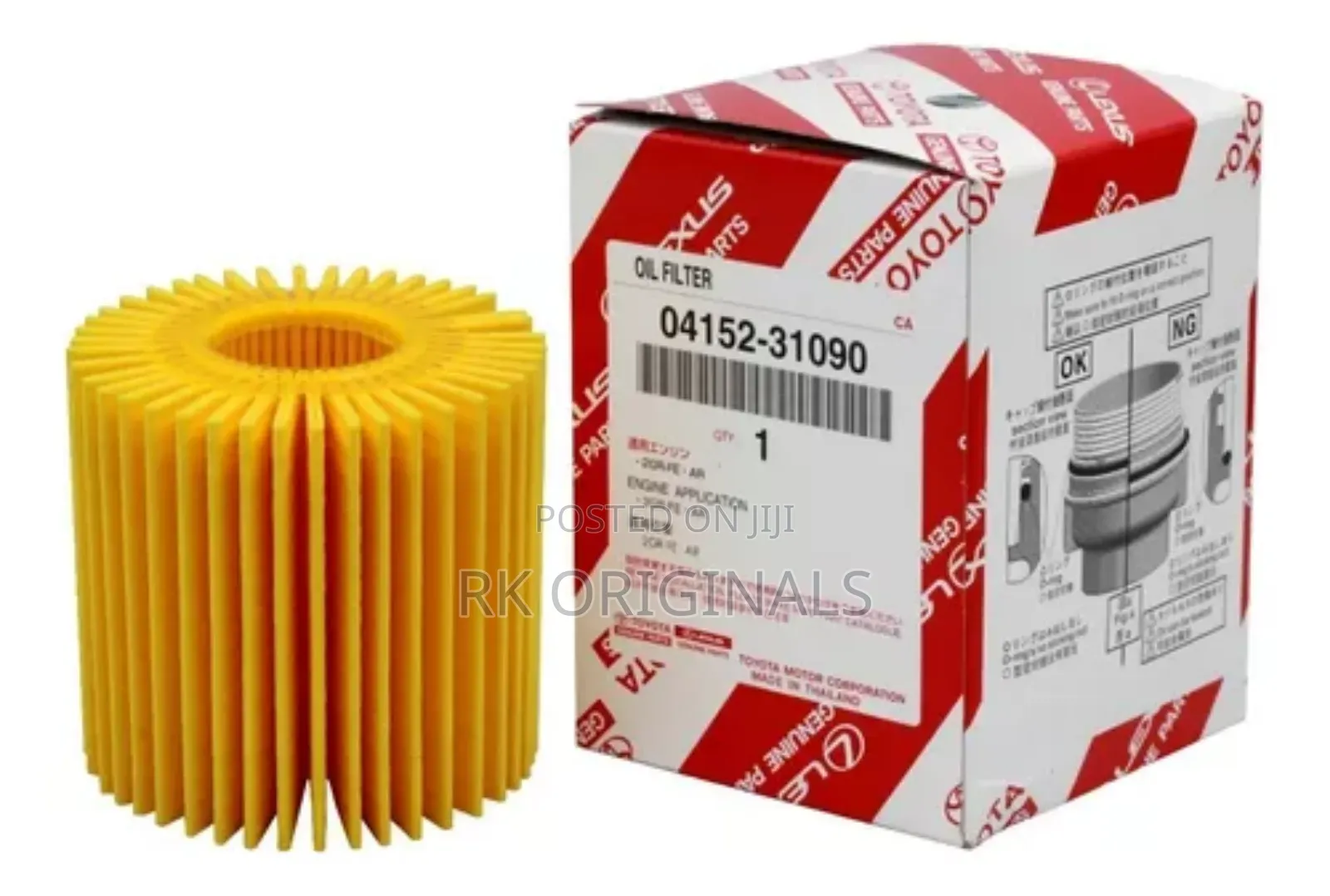 Toyota Highlander 2008-2022 Oil Filter 04152-31090 Japan
