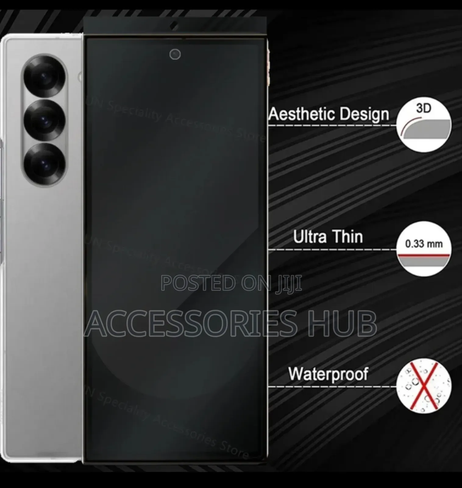 Z Fold 6 Privacy Screen Protectors