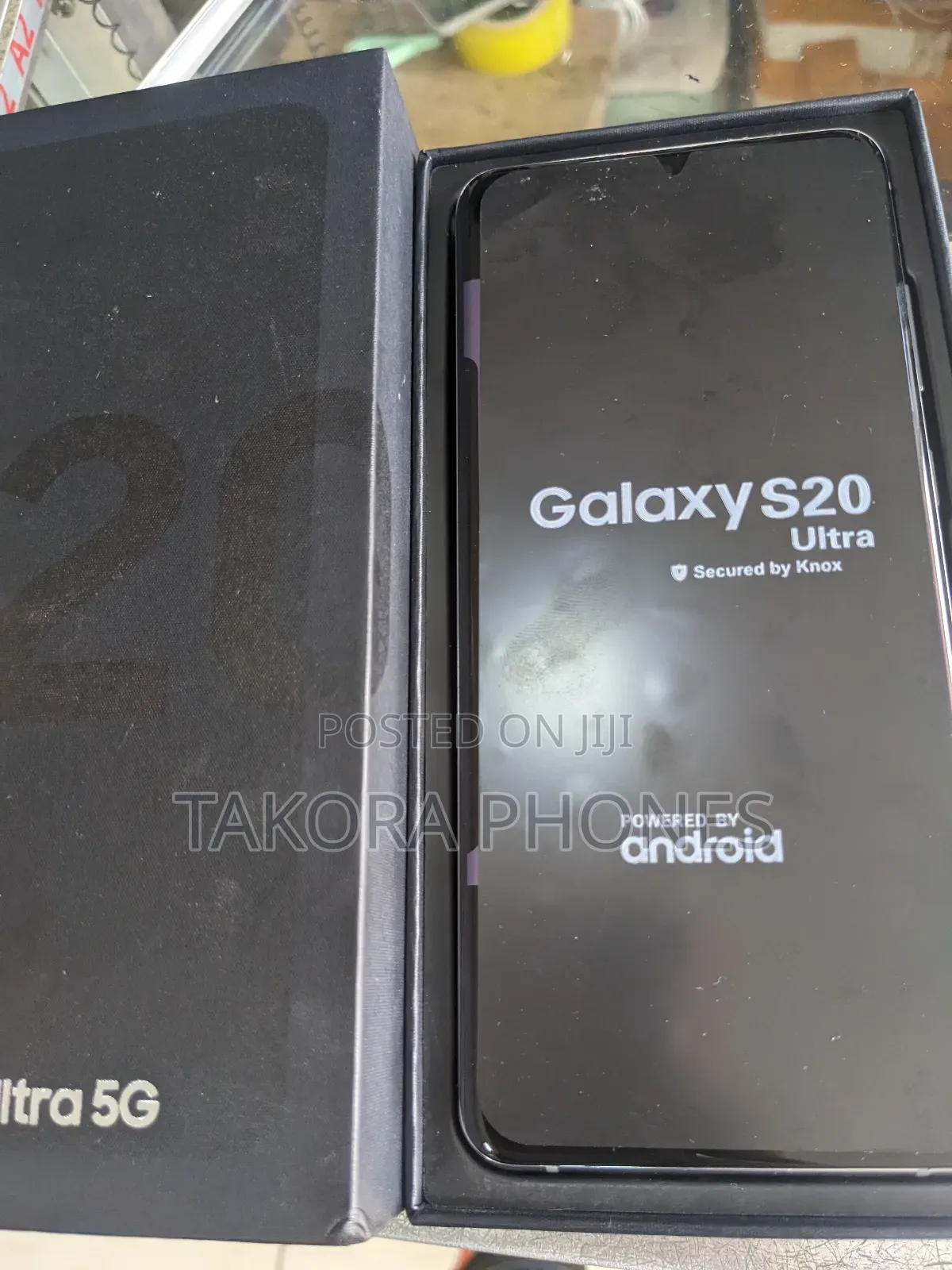 New Samsung Galaxy S20 Ultra 5G 128 GB Black