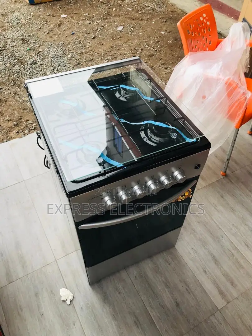 Ultra Fine Volcano Gas Cooker Oven 4burner 50/50 Stove