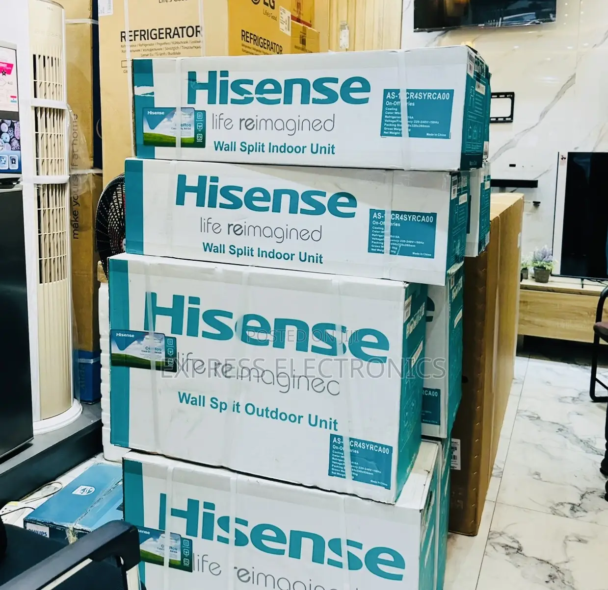1.5hp Ultra Fine Air Conditioner Hisense Split R410