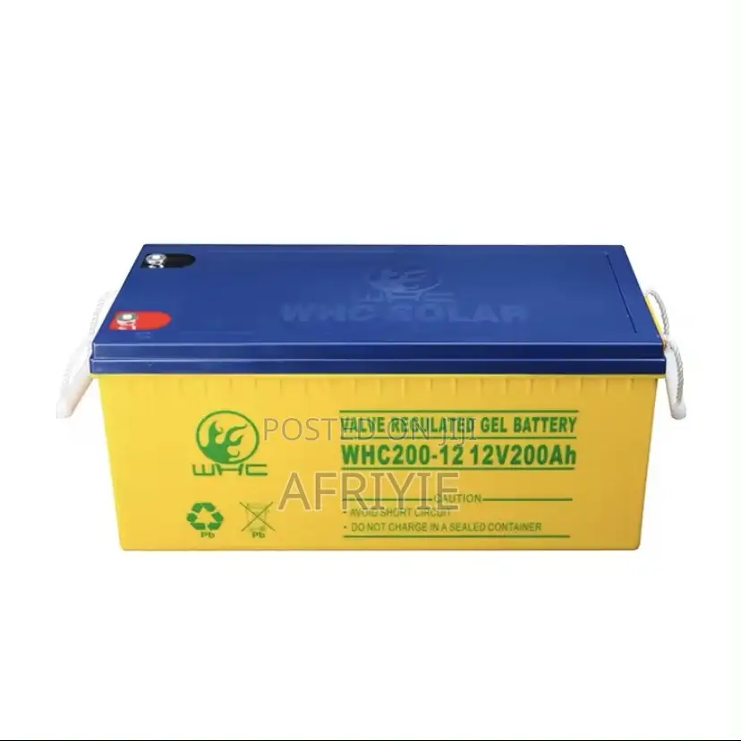 WHC Solar Battery 12V 200ah 100ah
