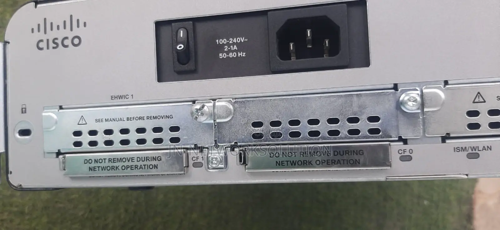 CISCO 1900 Series 1941 Integrated Services Router W/Rack Ear