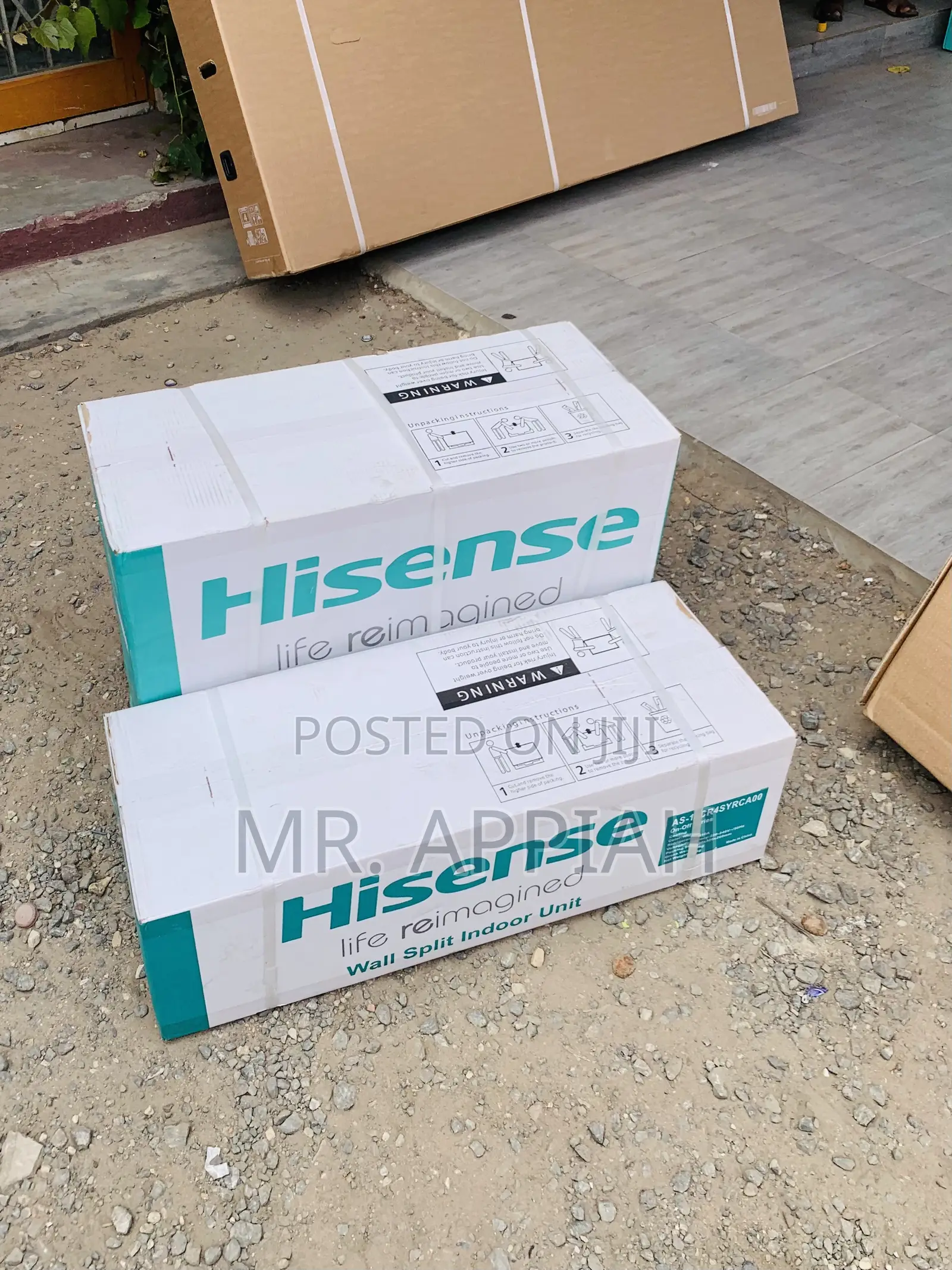 Buy Split Type Hisence 1.5hp R410 Gas Electric Ac