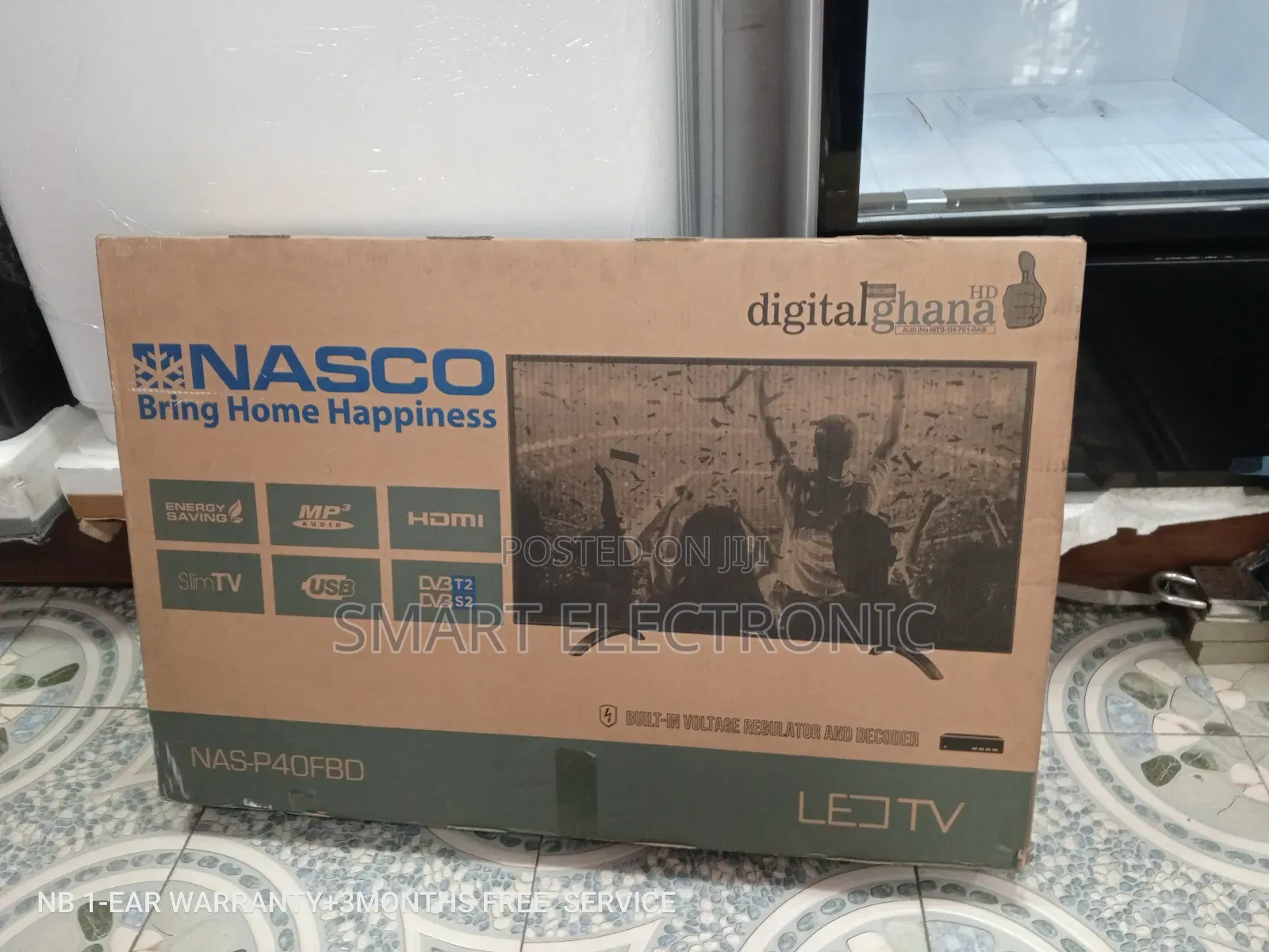 Nasco Television Television 40inches Quality