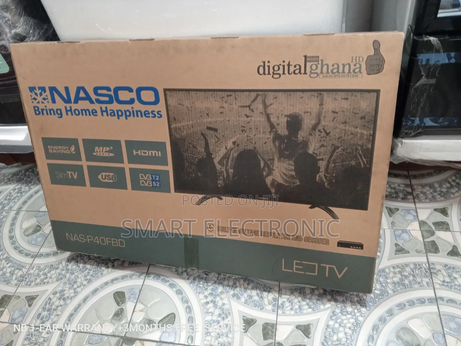 Nasco Television Television 40inches Quality