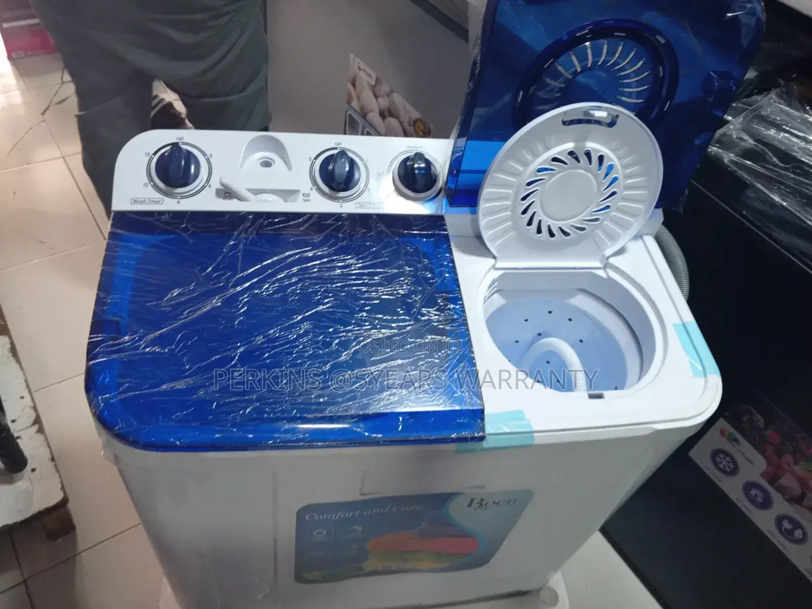 Roch Powerful Reliable 9kg Washing Machine Twin Tub Semi