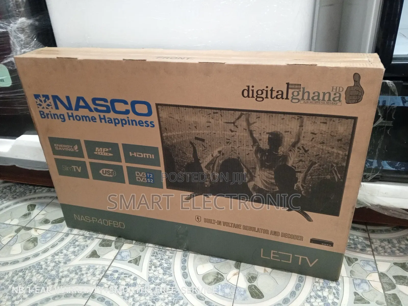 Nasco Television Television 40inches Digital Satellite TV