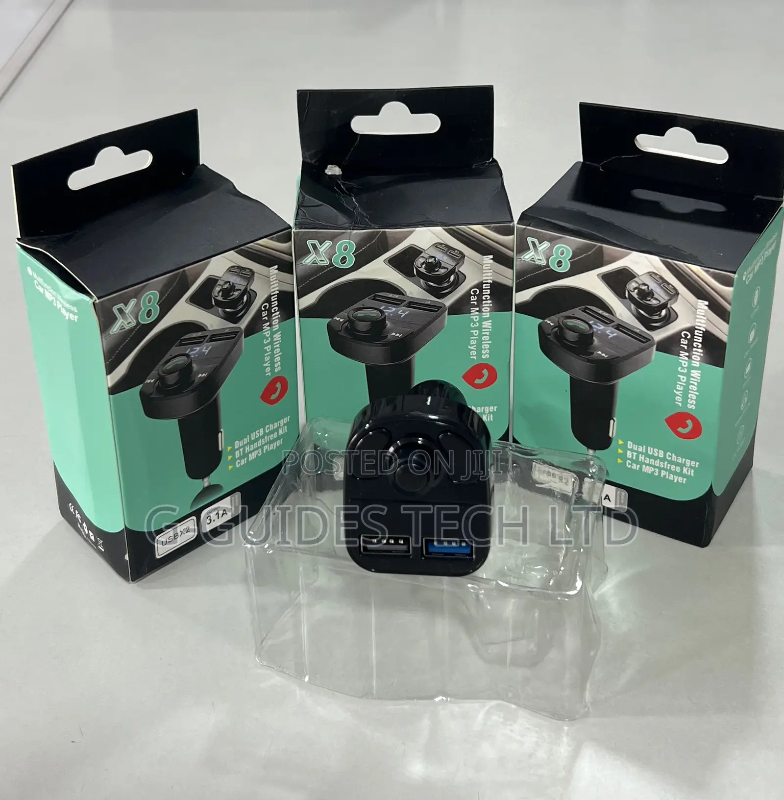 Car Mp3 Player X8 Wireless Car Bluetooth Adapter X8