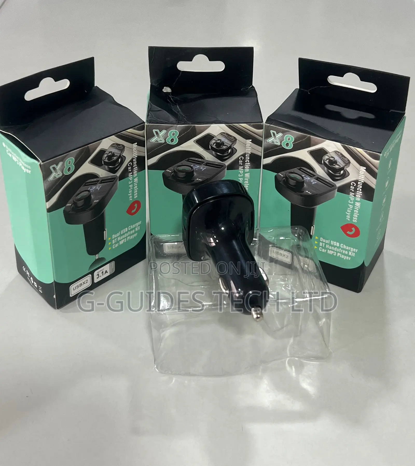 Car Mp3 Player X8 Wireless Car Bluetooth Adapter X8