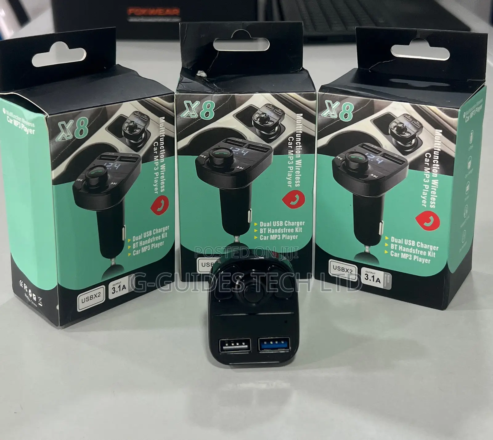 Car Mp3 Player X8 Wireless Car Bluetooth Adapter X8