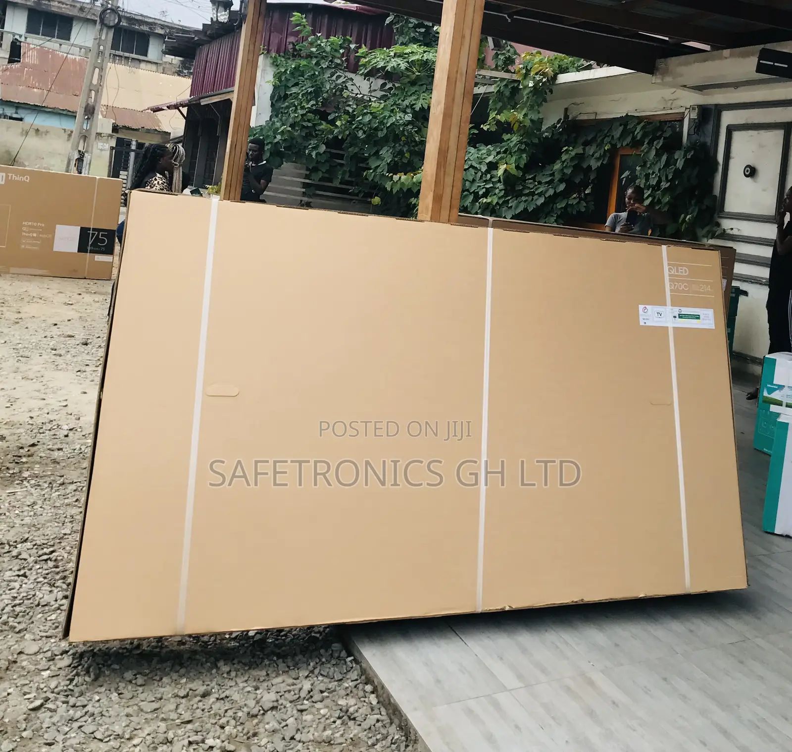 High Designed Sleek Samsung 75 Inch Smart Cu80 Tv