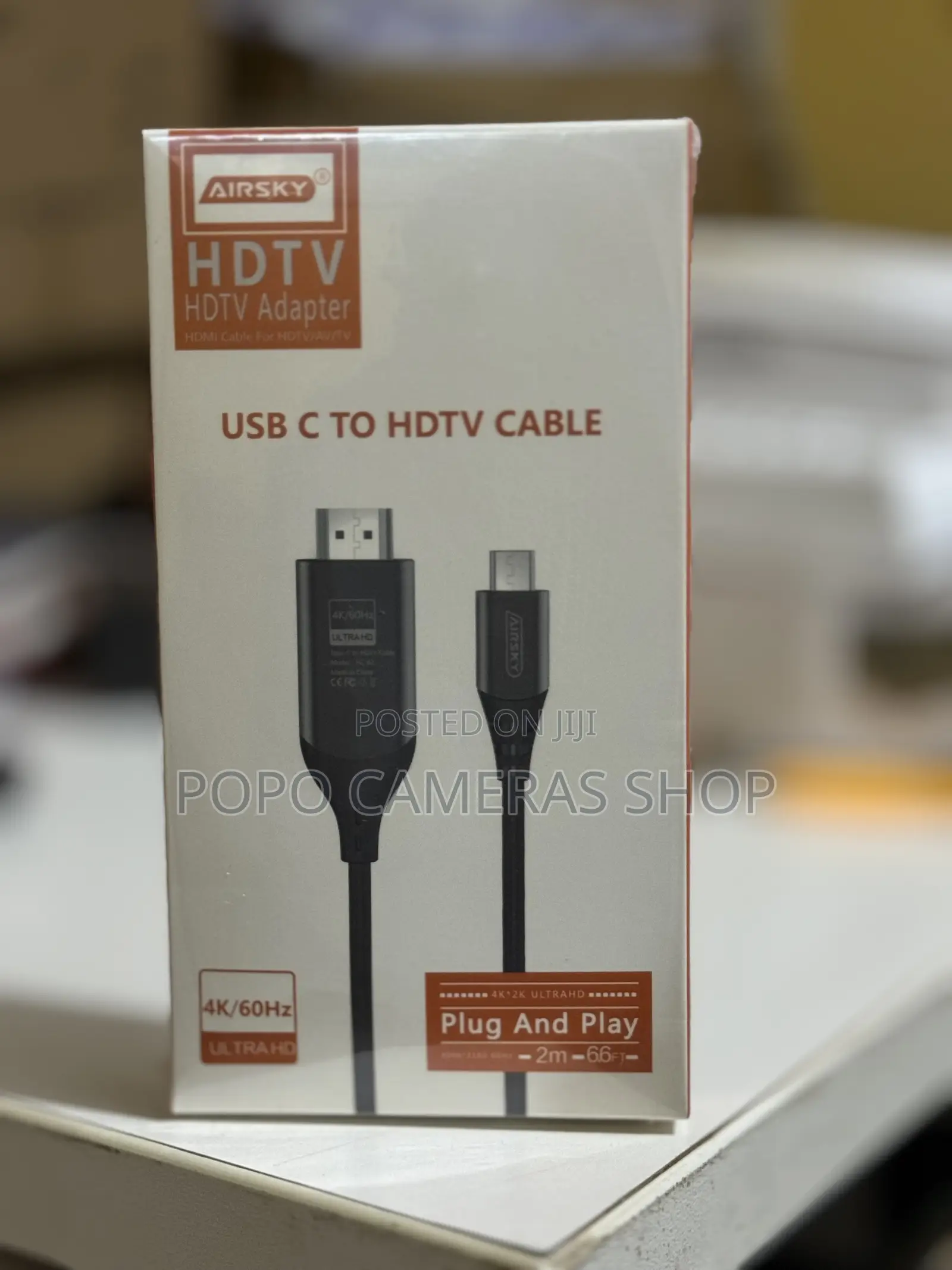 2 Meters Type C to Hdmi Cable