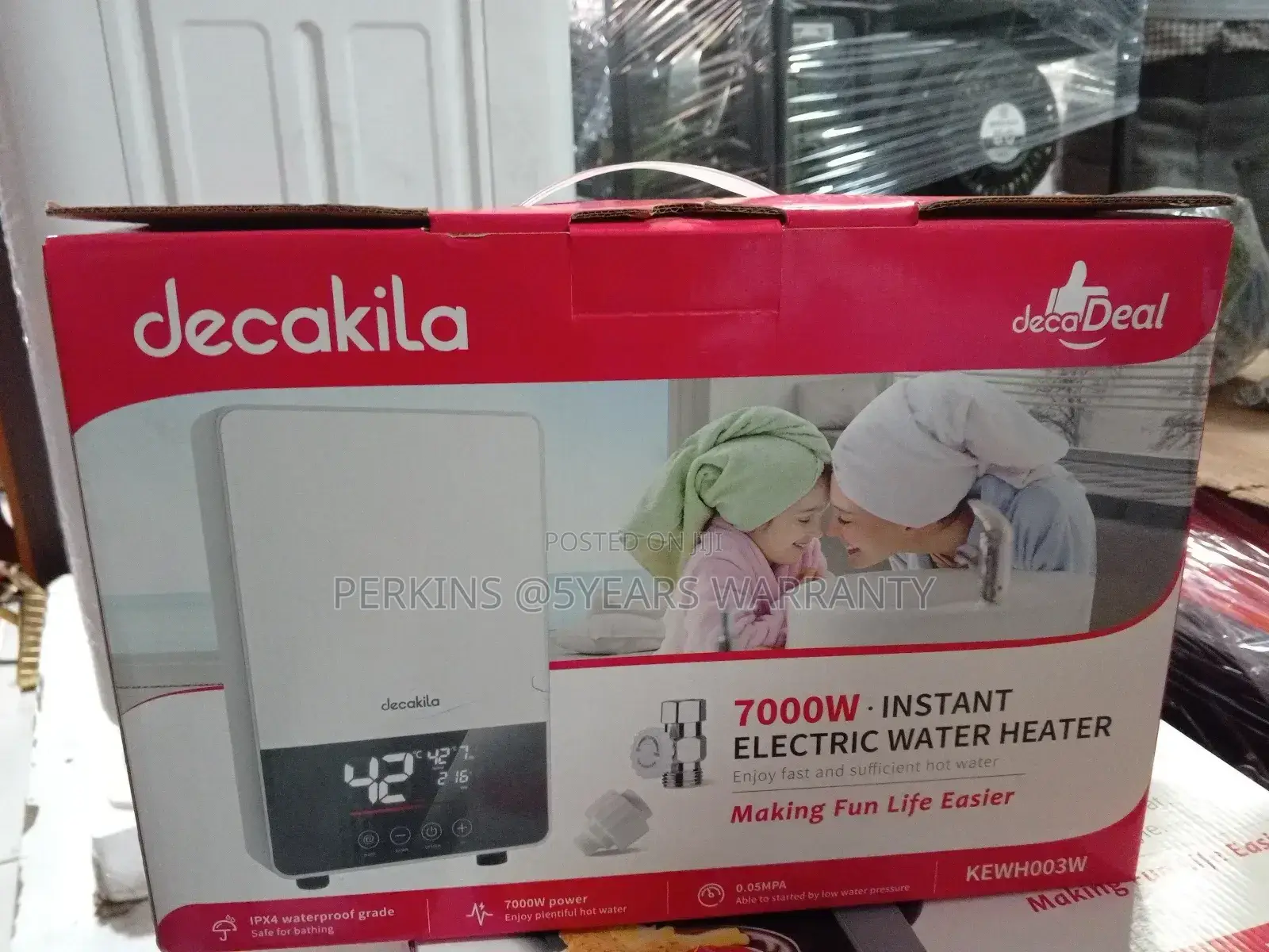 Decakila First Choice Instant Electric Water Heater 7000wats