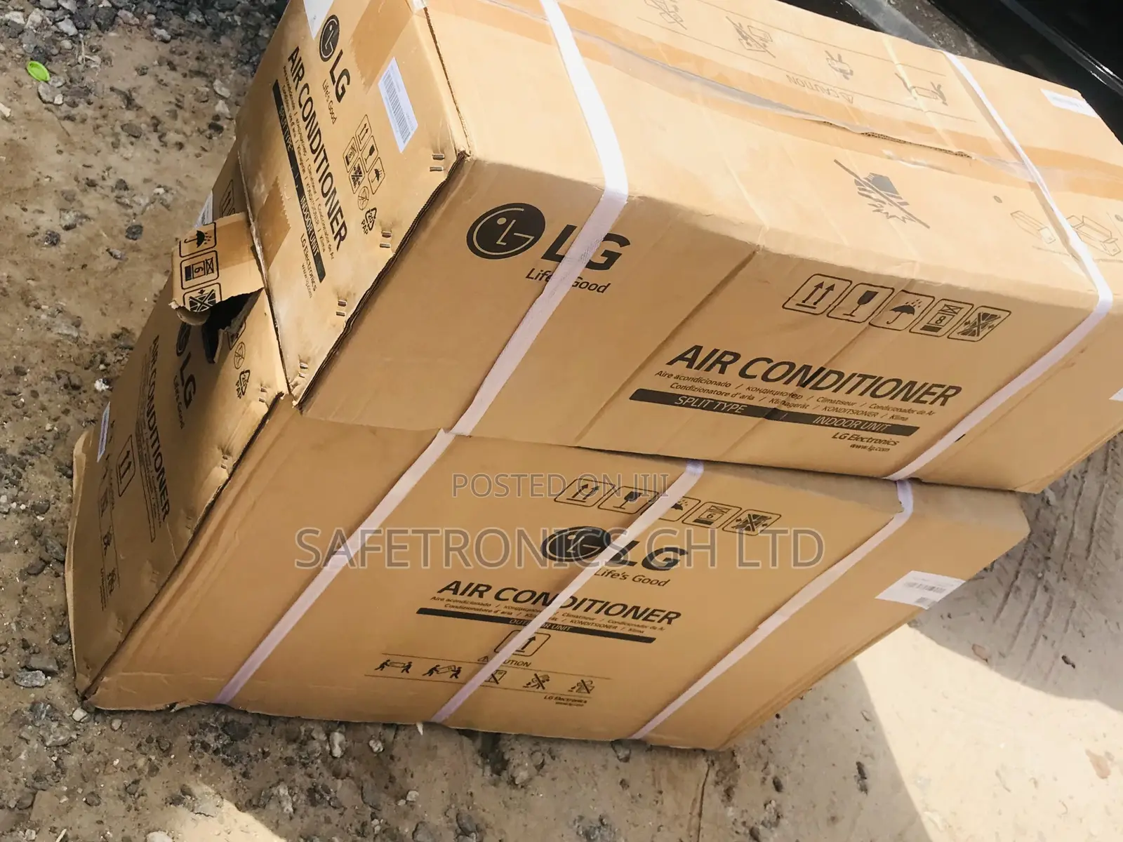 Grab Authentic R410 White Gas LG 1.5hp AC 