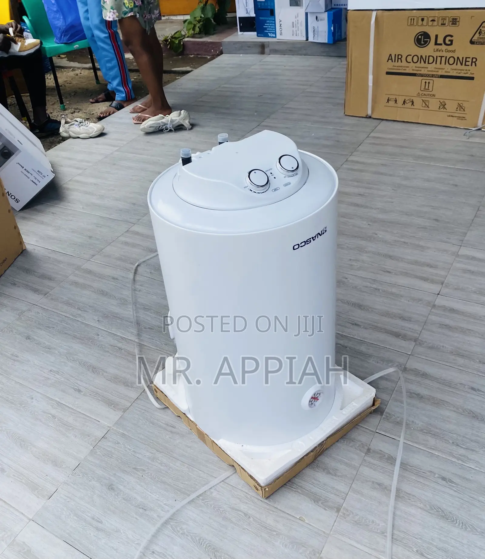 Buy Authentic Nasco 50L Electric Water Heater(White)