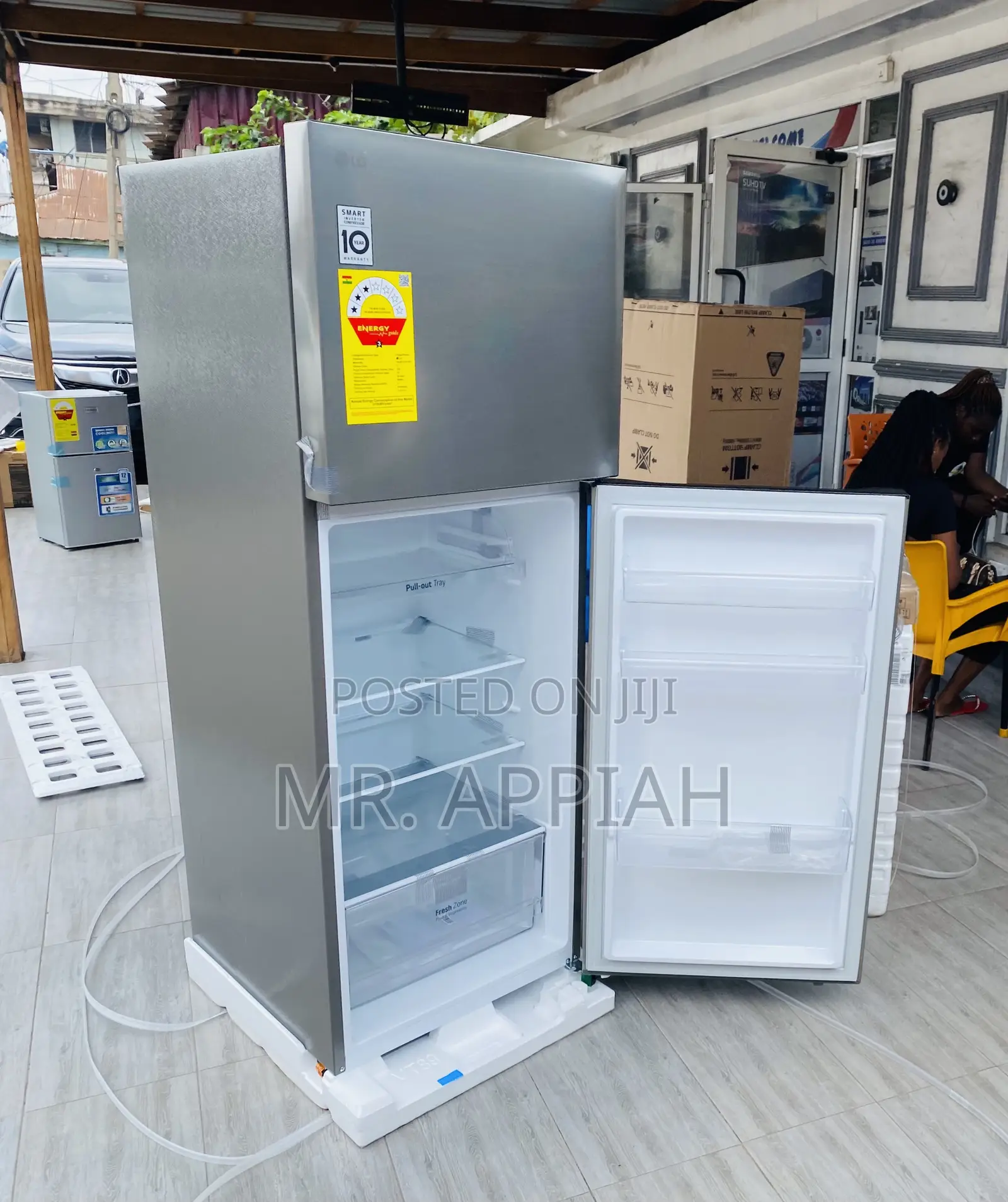 Sealed in Box LG GN-B312PLGB Top Freezer Electric Fridge