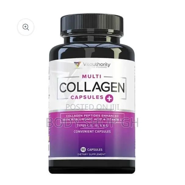 Multi Collagen Capsules + VITAMIN C + HYALURONIC ACID