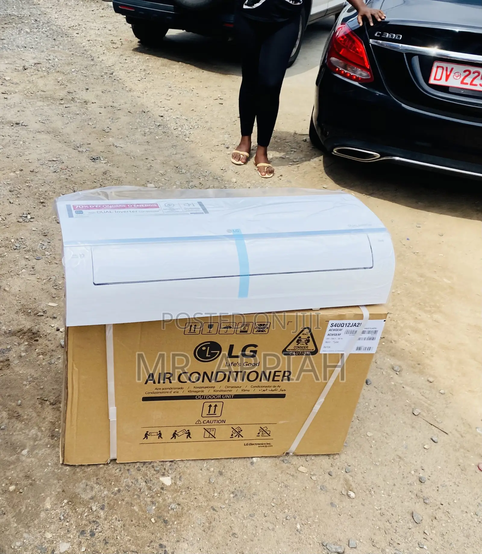 1.5hp R410 Dual Inverter LG Split Air Conditioner 