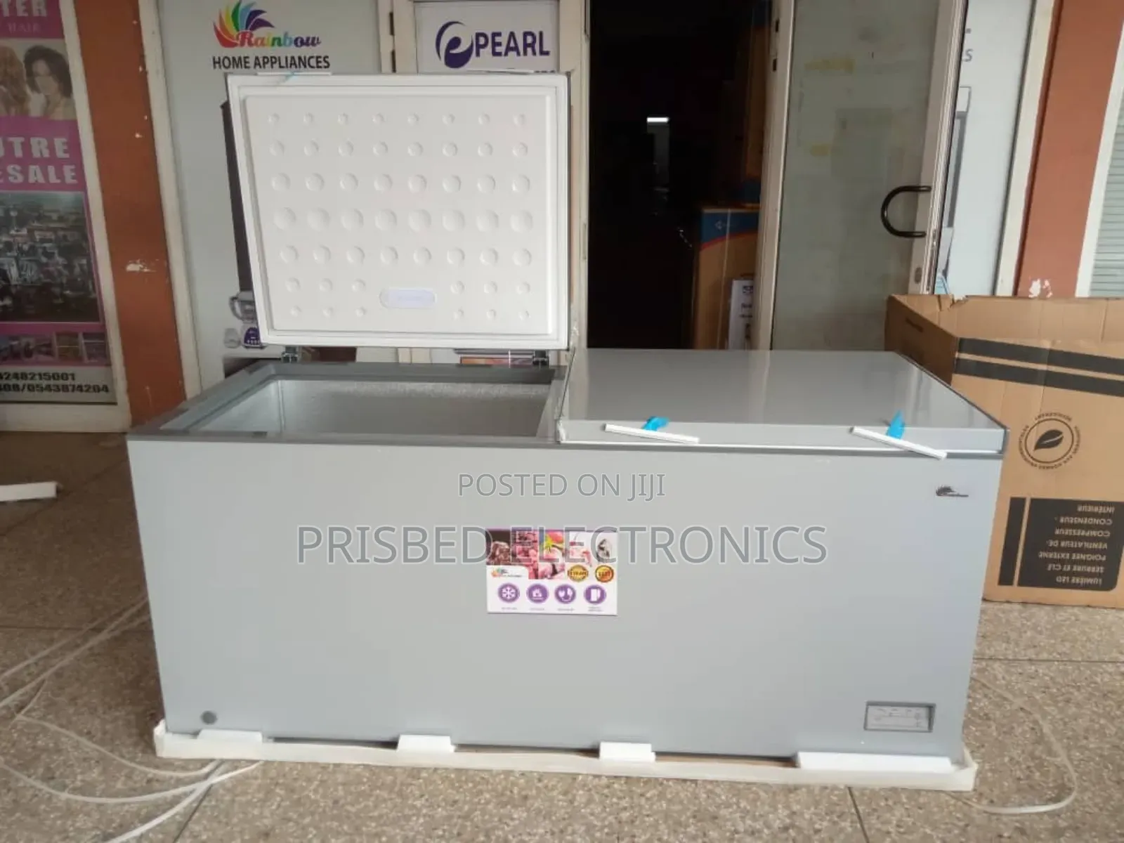 RAINBOW Double Door Commercial Freezer 708 Litres