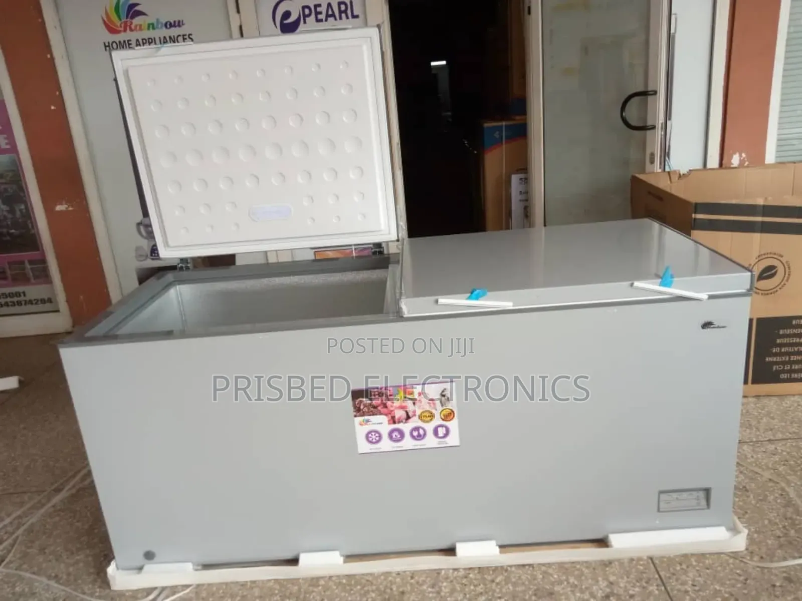 RAINBOW Double Door Commercial Freezer 708 Litres