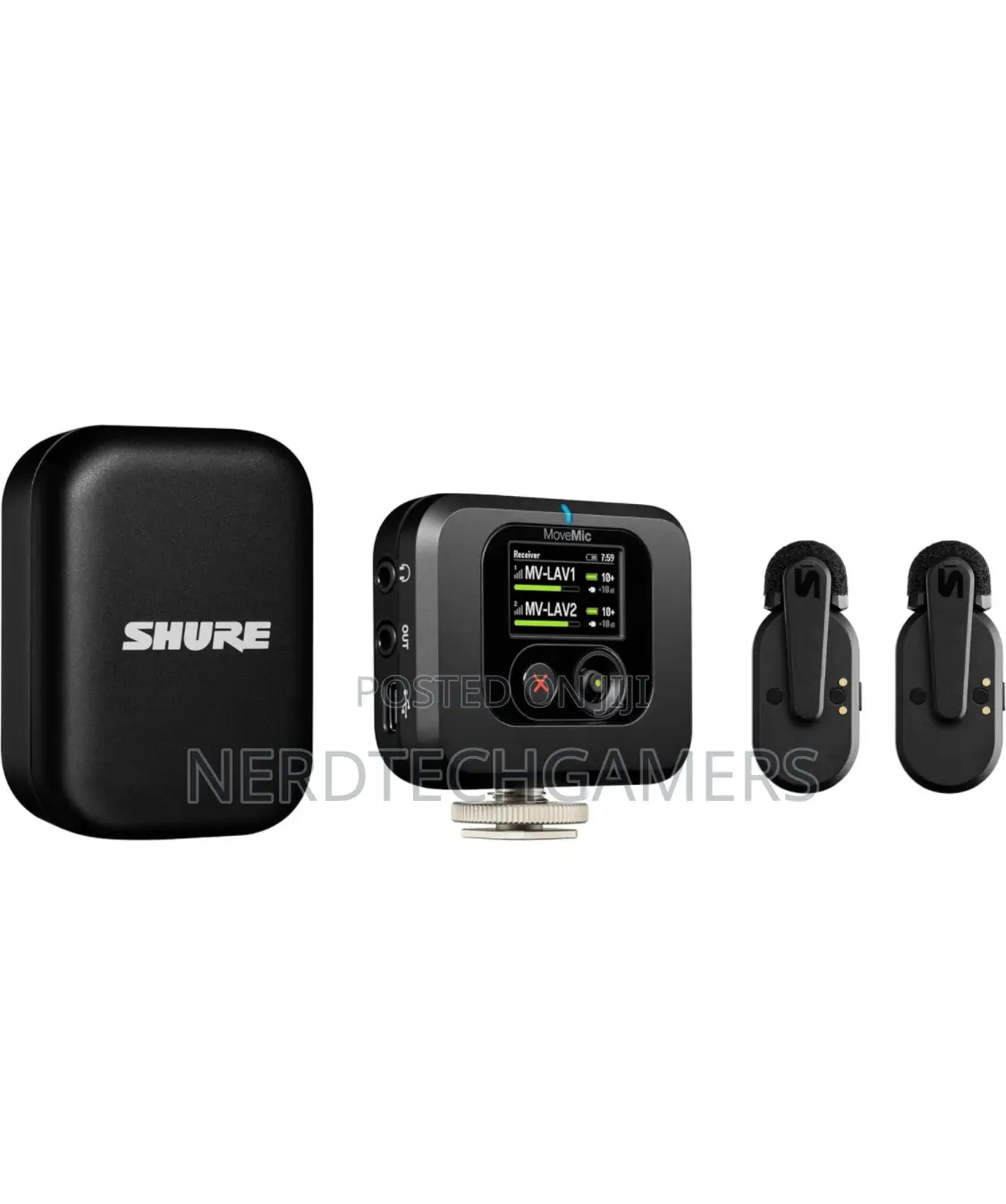 Shure Movemic Two Kit - Pro Wireless Lavalier Microphones
