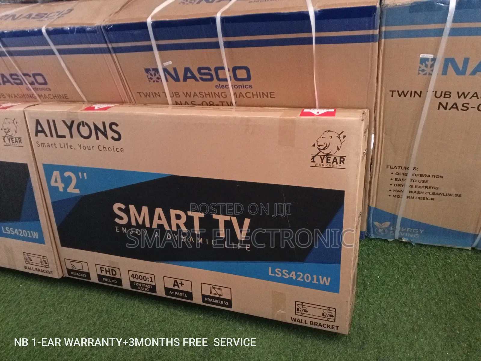 Ailyons Television Television 42inches Smart TV Super Strong